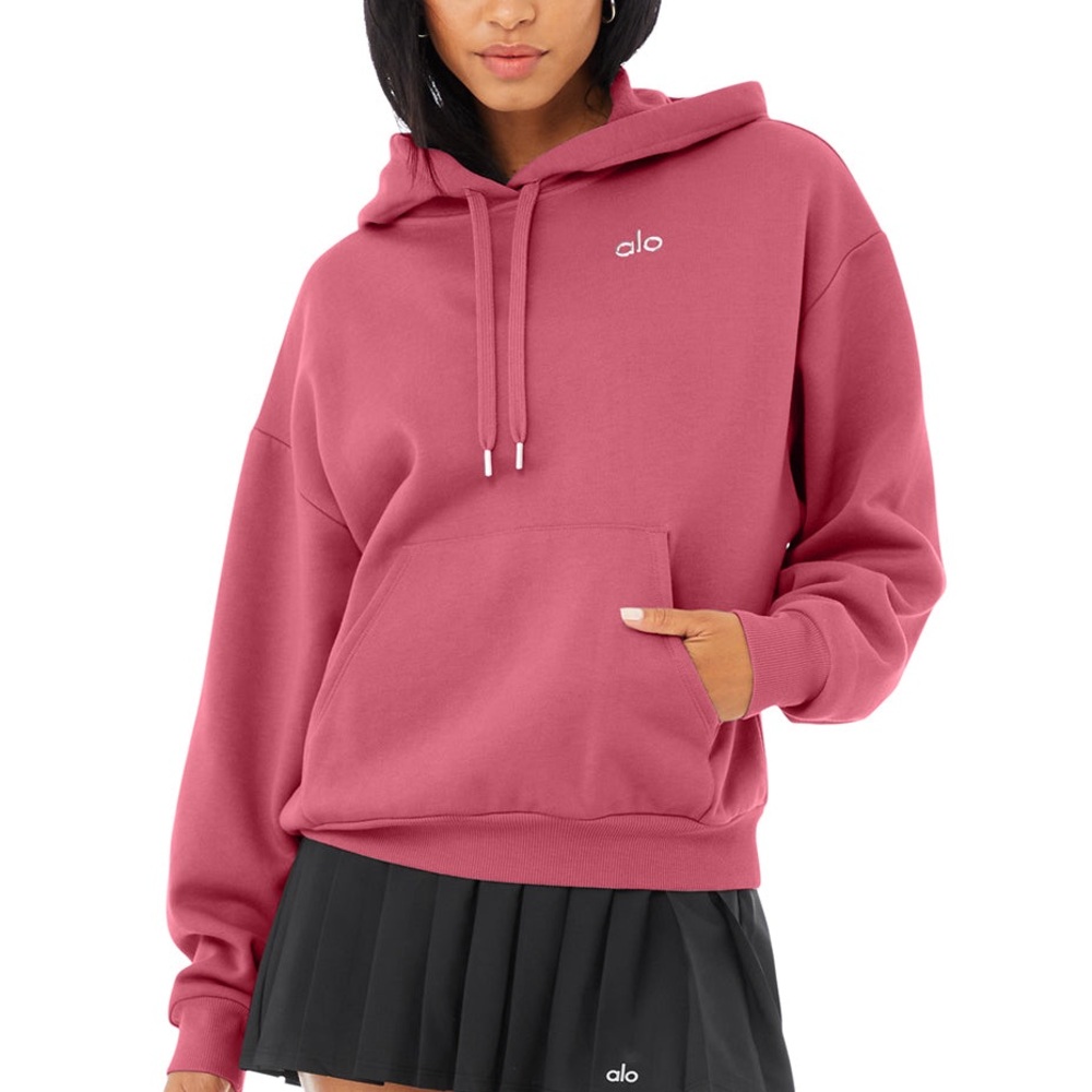 ALO Yoga Accolade Hoodie is Raspberry size XXL